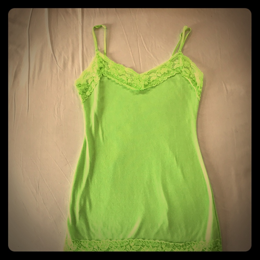 Bozzolo Bright Green Camisole Size Small